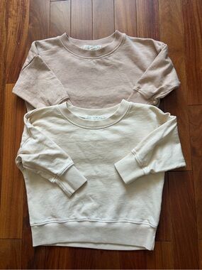 Les gamins sweatshirts - 6-12 months (lot of 2)